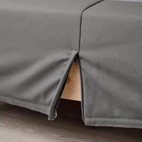 Кровать Ikea Lyngor/Vesteroy/Bjorli 90 x 200 см / Массив / Серый photo 5