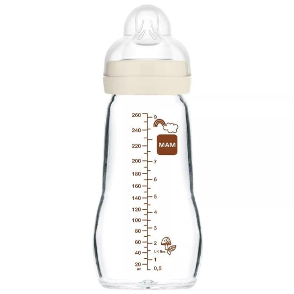 Biberon MAM Feel Good Forest Unisex / 0.26l / Beige photo 7 Biberon MAM Feel Good Forest Unisex / 0.26l / Beige photo 7