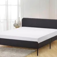 Кровать Ikea Slattum/Vissle 140 x 200 см / ЛДСП / Серый photo 4