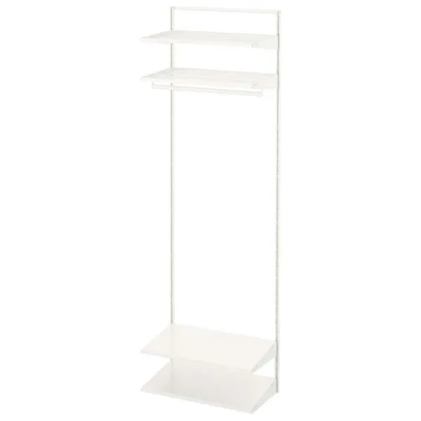 Etajeră Ikea Boaxel White / Oțel photo 1