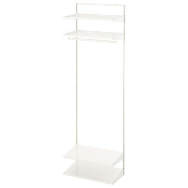 Etajeră Ikea Boaxel White / Oțel photo 1