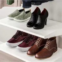 Стеллаж Ikea Boaxel Белый / Cталь photo 4