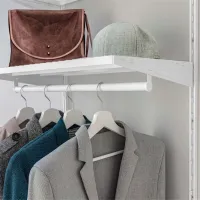 Стеллаж Ikea Boaxel Белый / Cталь photo 5