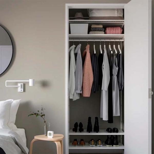 Etajeră Ikea Boaxel White / Oțel photo 3 Etajeră Ikea Boaxel White / Oțel photo 3