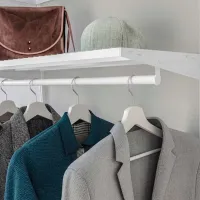 Стеллаж Ikea Boaxel Белый / Cталь photo 5