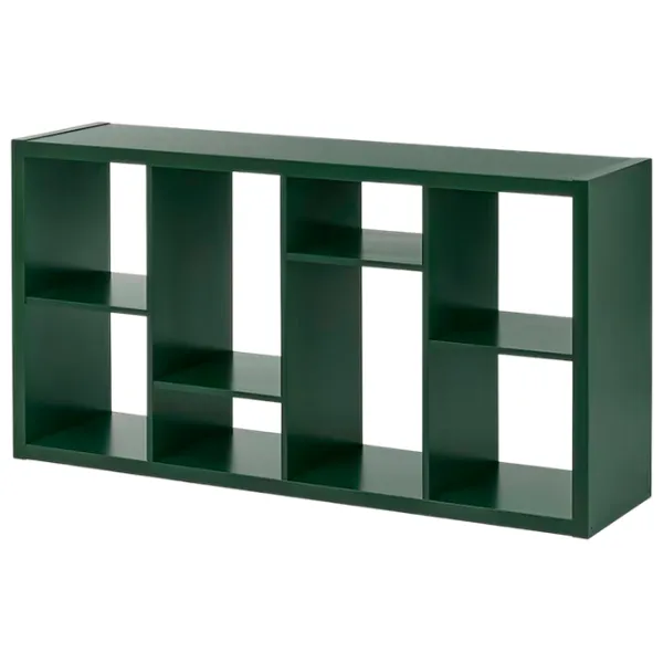 Стеллаж Ikea Kallax 77 x 147 x 39см cm / ЛДСП / Темно-зеленый photo 1