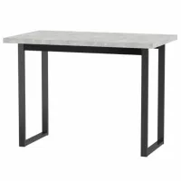 Офисный стол KompaniT Лофт-7 ДСП/ Серый