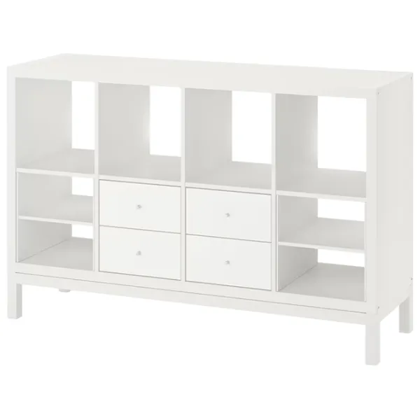 Стеллаж Ikea Kallax 94 x 147 x 39см cm / ЛДСП / White photo 1