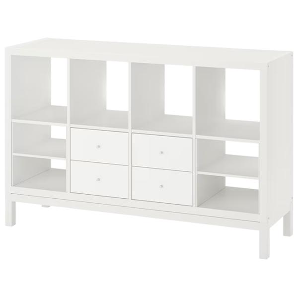 Стеллаж Ikea Kallax 94 x 147 x 39см cm / ЛДСП / White photo 1