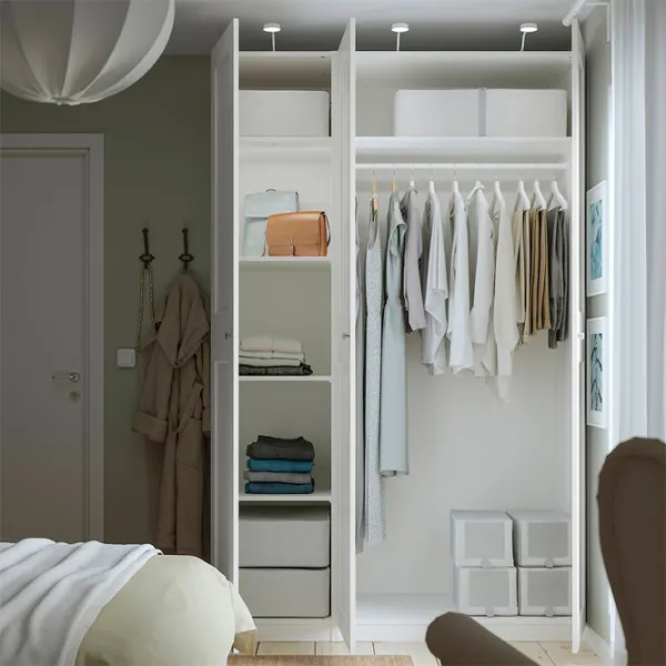 Dulap Ikea Pax/Grimo 150 x 60 x 236.4 / DSP / Alb photo 2