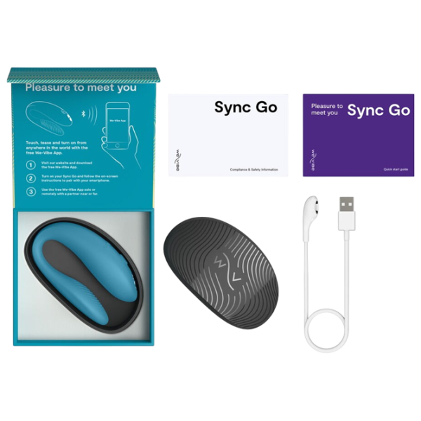 Вибратор We-Vibe Sync Go Синий photo 9