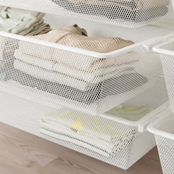 Etajeră Ikea Boaxel White / Oțel photo 4 Etajeră Ikea Boaxel White / Oțel photo 4