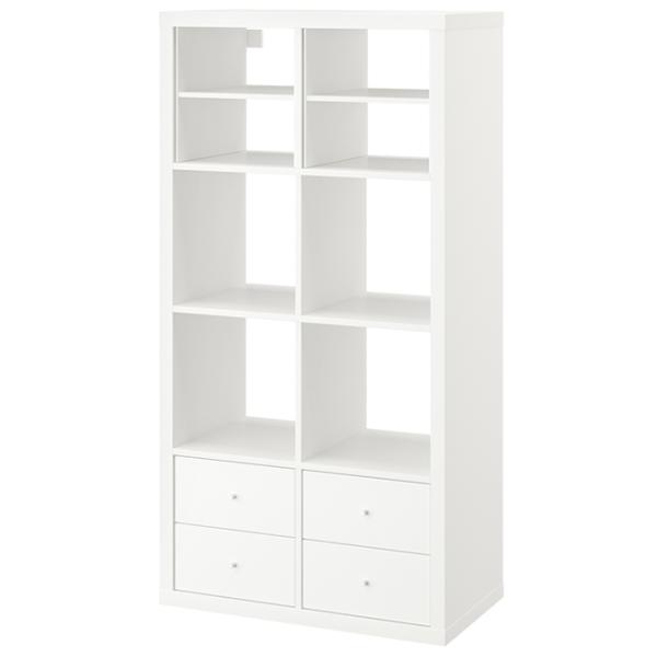 Стеллаж Ikea Kallax 147 x 77 x 39см cm / ЛДСП / White photo 1