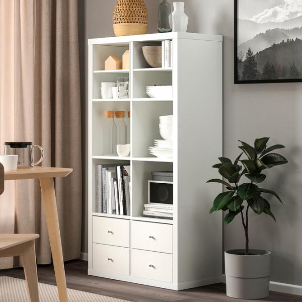 Стеллаж Ikea Kallax 147 x 77 x 39см cm / ЛДСП / White photo 2