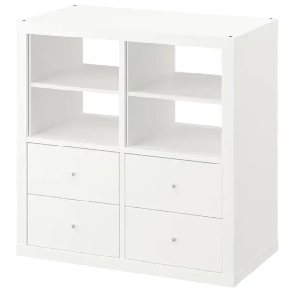Стеллаж Ikea Kallax 77 x 77 x 39см cm / ЛДСП / White photo 1