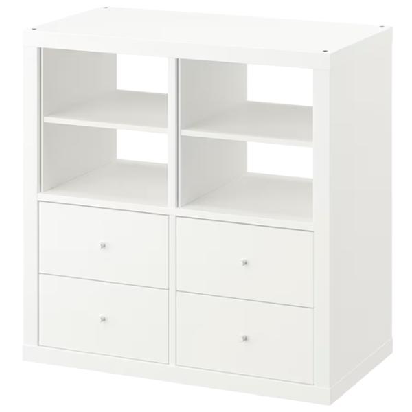 Стеллаж Ikea Kallax 77 x 77 x 39см cm / ЛДСП / White photo 1