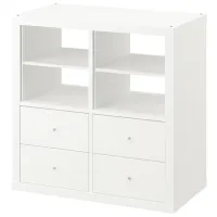 Стеллаж Ikea Kallax 77 x 77 x 39см cm / ЛДСП / White