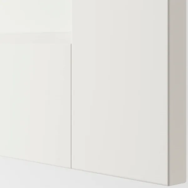 Шкаф Ikea Pax/Grimo 100 x 60см x 236 / ДСП / Белый photo 2 Шкаф Ikea Pax/Grimo 100 x 60см x 236 / ДСП / Белый photo 2