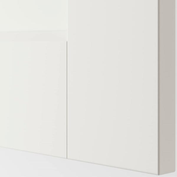 Шкаф Ikea Pax/Grimo 100 x 60см x 236 / ДСП / Белый photo 2 Шкаф Ikea Pax/Grimo 100 x 60см x 236 / ДСП / Белый photo 2