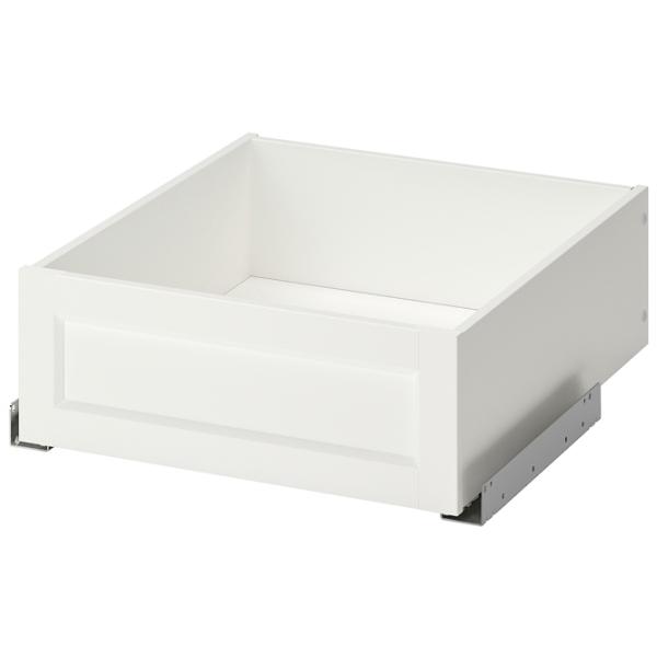 Шкаф Ikea Pax/Grimo 100 x 60см x 236 / ДСП / Белый photo 5 Шкаф Ikea Pax/Grimo 100 x 60см x 236 / ДСП / Белый photo 5
