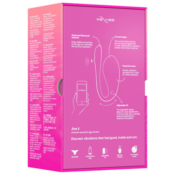 Вибратор We-Vibe Jive 2 Розовый photo 8 Вибратор We-Vibe Jive 2 Розовый photo 8