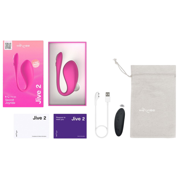 Вибратор We-Vibe Jive 2 Розовый photo 10 Вибратор We-Vibe Jive 2 Розовый photo 10