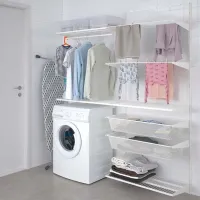 Стеллаж Ikea Boaxel Белый / ДСП photo 5