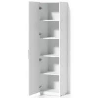 Dulap Fabrik Home Office-Line №10 50 x 40 x 200 / PAL / Frasin alb photo 3