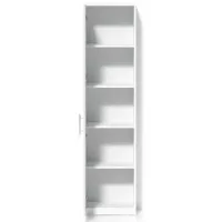 Dulap Fabrik Home Office-Line №10 50 x 40 x 200 / PAL / Frasin alb photo 4