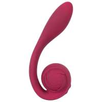 Vibrator Rosenrot Bendable Spot-on Red photo 2