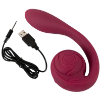 Vibrator Rosenrot Bendable Spot-on Red photo 7