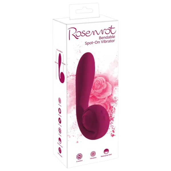 Вибратор Rosenrot Bendable Spot-on Красный photo 8 Вибратор Rosenrot Bendable Spot-on Красный photo 8