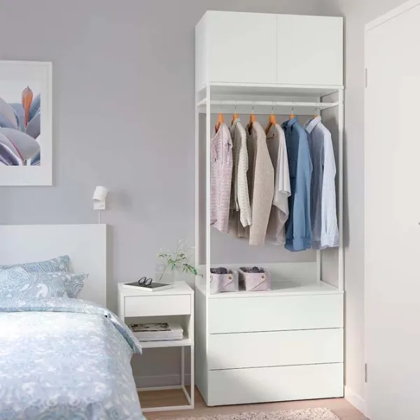 Etajeră Ikea Platsa White / MDF photo 3