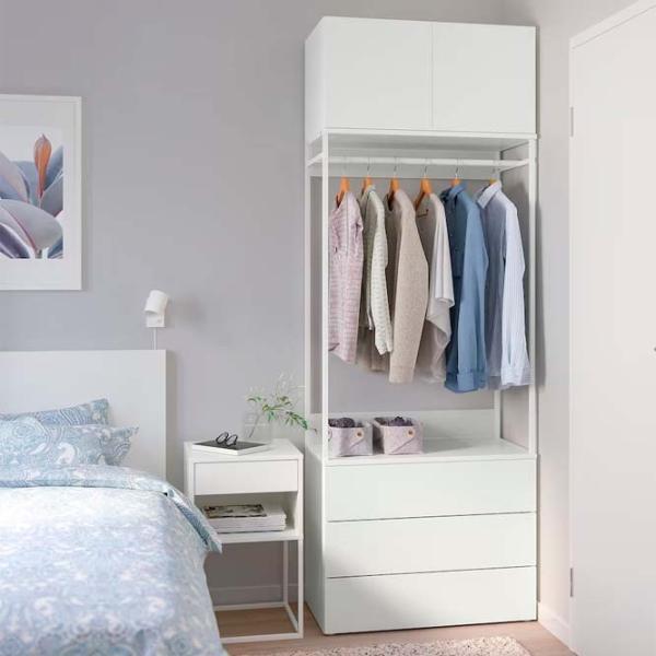 Etajeră Ikea Platsa White / MDF photo 3