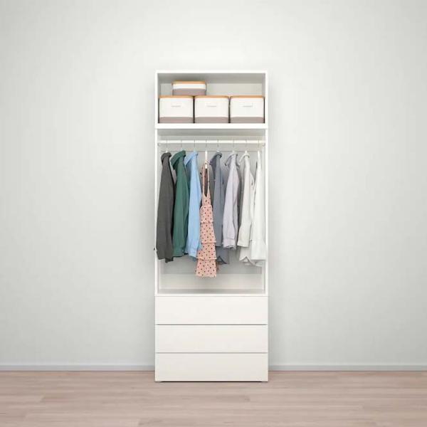 Etajeră Ikea Platsa White / MDF photo 5