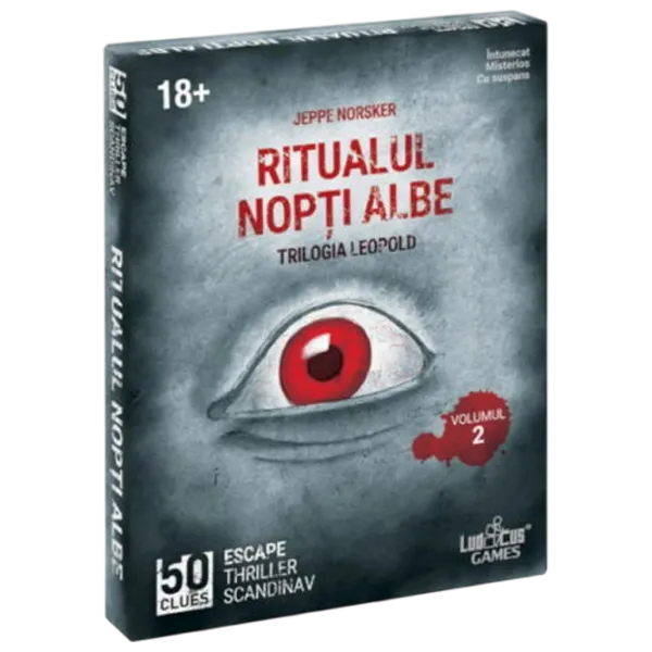 Joc de masă Ludicus Games 50 Clues: White Sleep 18+/ Joc de logică photo 1 Joc de masă Ludicus Games 50 Clues: White Sleep 18+/ Joc de logică photo 1