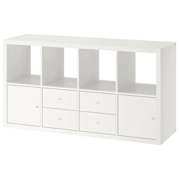Стеллаж Ikea Kallax 77 x 147 x 39см cm / ЛДСП / White photo 1