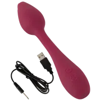 Vibrator Rosenrot Bendable G-Spot Red photo 8