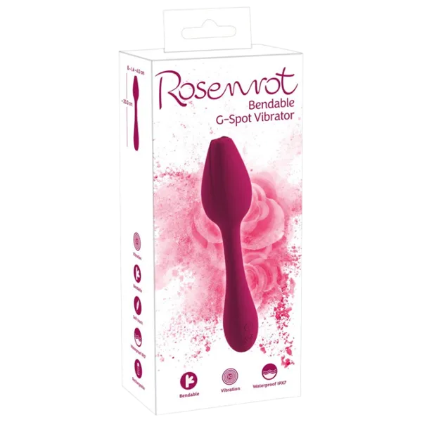 Вибратор Rosenrot Bendable G-Spot Красный photo 9 Вибратор Rosenrot Bendable G-Spot Красный photo 9