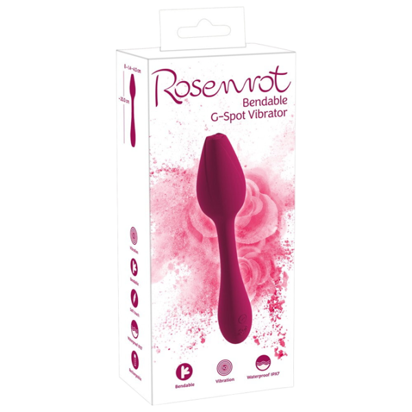 Вибратор Rosenrot Bendable G-Spot Красный photo 9 Вибратор Rosenrot Bendable G-Spot Красный photo 9