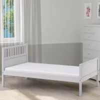 Кровать Ikea Smyga 90 x 200 см / Массив / Серый photo 2
