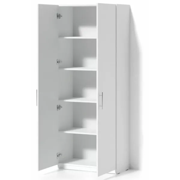 Шкаф Fabrik Home Office-Line №11 80 x 40см x 200 / ЛДСП / Белый ясень photo 3