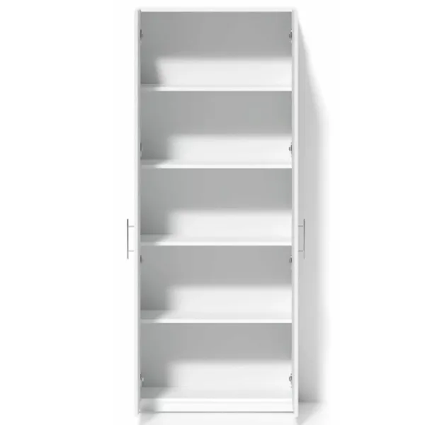 Шкаф Fabrik Home Office-Line №11 80 x 40см x 200 / ЛДСП / Белый ясень photo 4