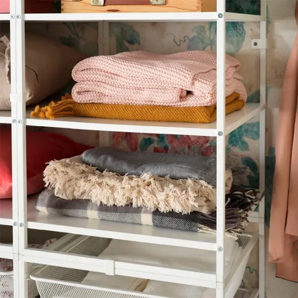 Etajeră Ikea Jonaxel White / Oțel photo 3
