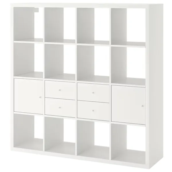 Стеллаж Ikea Kallax 147 x 147 x 39см cm / ЛДСП / White photo 1