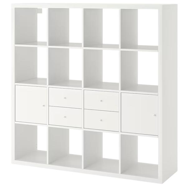 Стеллаж Ikea Kallax 147 x 147 x 39см cm / ЛДСП / White photo 1