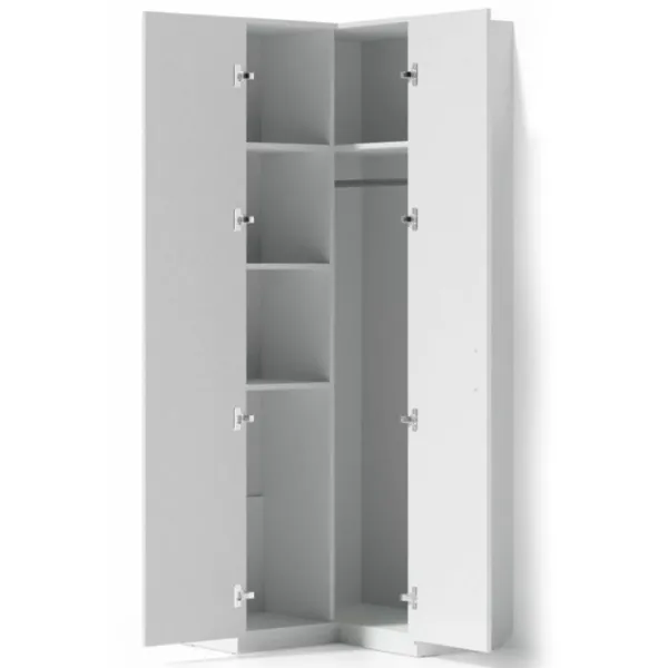 Dulap Fabrik Home Office-Line №12 80 x 40 x 200 / PAL / Frasin alb photo 3 Dulap Fabrik Home Office-Line №12 80 x 40 x 200 / PAL / Frasin alb photo 3