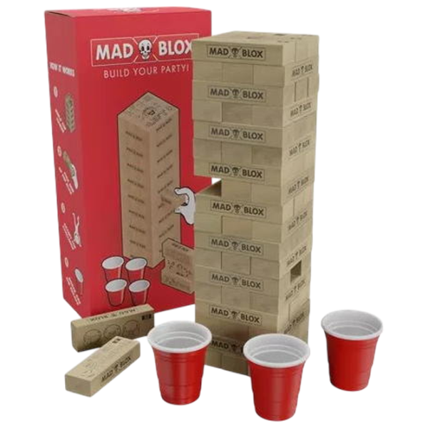 Joc de masă Mad Party Games MadWish Madblox 18+/ Pentru viteză și reacție photo 2