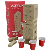 Joc de masă Mad Party Games MadWish Madblox 18+/ Pentru viteză și reacție photo 2