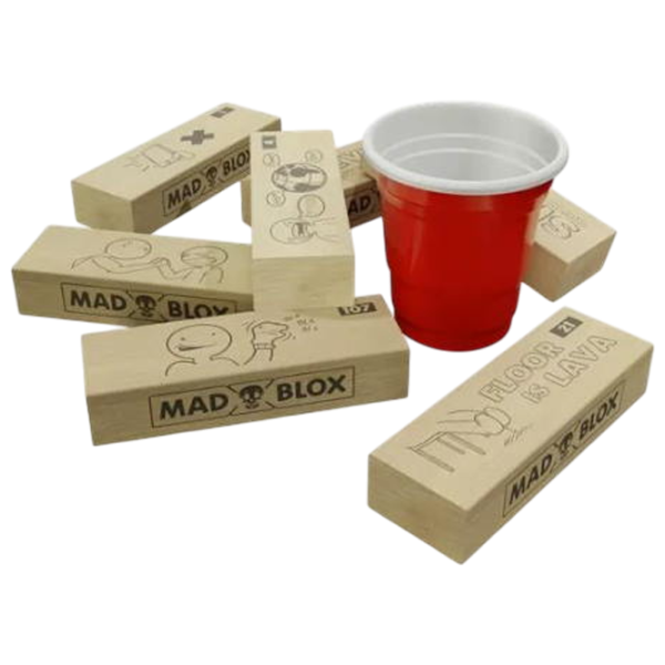 Joc de masă Mad Party Games MadWish Madblox 18+/ Pentru viteză și reacție photo 4